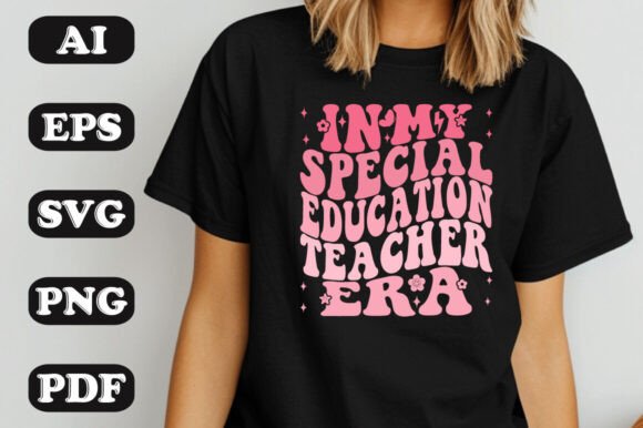 In My Special Education Teacher Era Wavy: A Versatile Design Asset for Creative Workflows